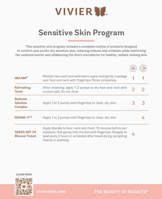 Vivier Sensitive Skin Program